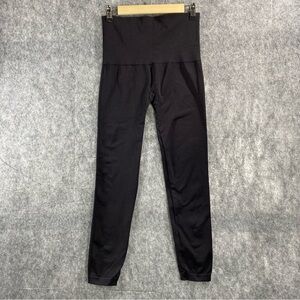 SPANX Womens Black High‎ Wasted Full Length Leggings Size 1X